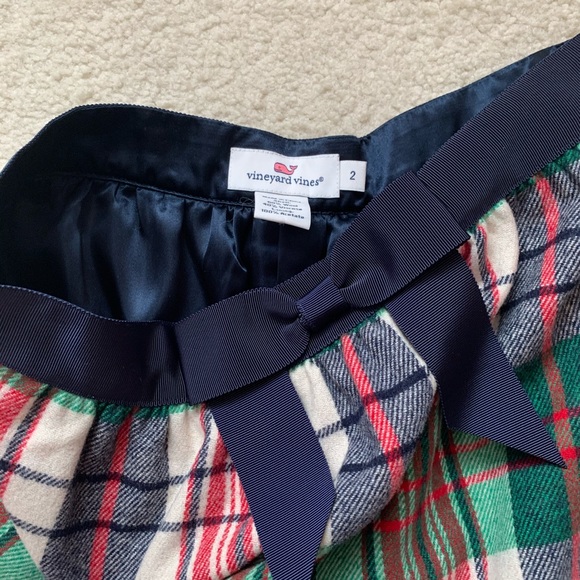 Vineyard Vines size 2, Women’s Tartan Bow Skirt - Picture 3 of 4